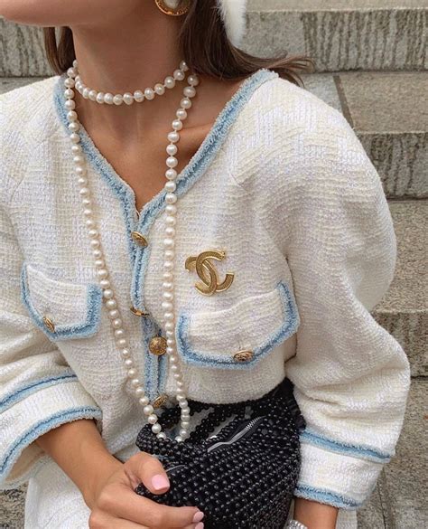 fake chanel outfits|Chanel aesthetic clothes.